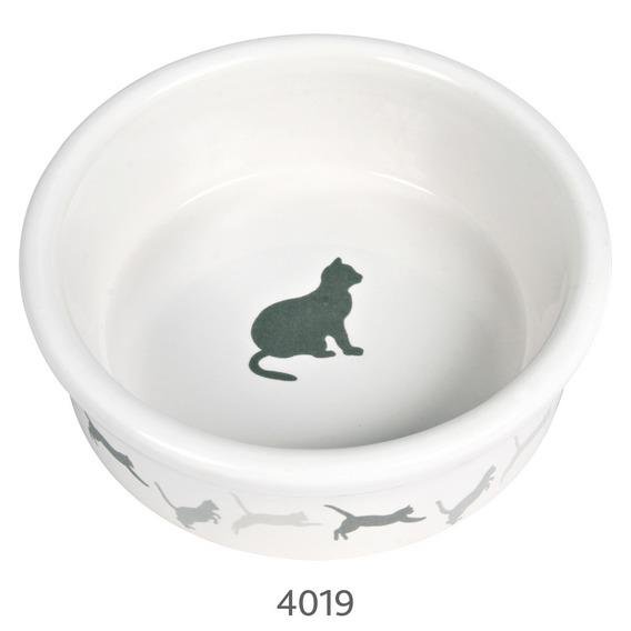 ТРИКСИ Миска д/к керамич. 0,25л Кошка 4019