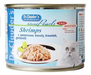 Dr. Clauder’s (Д-р Клаудер) консервы для кошек креветки паштет 200г