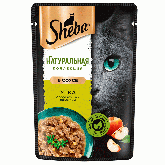 Sheba Nature’s Collection влажный корм для кошек с уткой и яблоком, рагу, 75 г