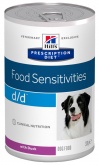 Влажный корм Hill's (Хилс) Prescription Diet диета д/с d/d аллерг. Утка 370г