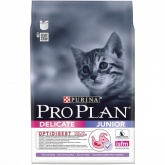 Purina Pro Plan Delicate Junior сухой корм для котят с чувствительным пищеварением с индейкой, 3 кг