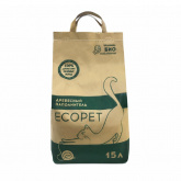 Наполнитель Древесный 15 литров ECOPET