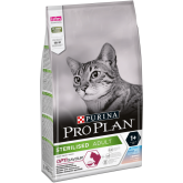 Purina Pro Plan (Пурина Про План) для стерилизованных кошек и кастрированных котов, с высоким содержанием трески и форелью, 1,5 кг