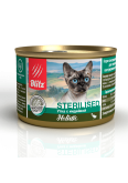 BLITZ Holistic влажный корм для кошек с уткой и индейкой, паштет, 200 г