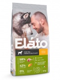 Сухой корм Elato Holistic д/соб сред/круп Курица Утка 8кг