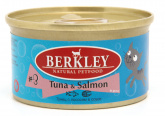 Berkley консервы для кошек №3 тунец с лососем 85г