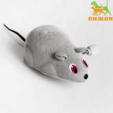 Мышь заводная большая
