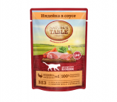 Nature's Table влажный корм для кошек с индейкой в соусе, 85 г