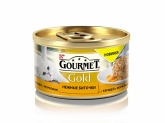 Gourmet Gold для кошек нежные биточки курица 85г