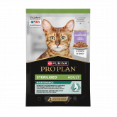 Pro Plan влажный корм для стерилизованных кошек с индейкой в соусе, 85 г