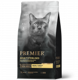 PREMIER сухой корм для стерилизованных кошек с индейкой, 400 г