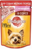 Pedigree влажный корм для собак мелких пород с ягнёнком в соусе, 85 г