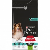 Pro Plan сухой корм для взрослых собак средних пород с чувствительным пищеварением с ягнёнком и рисом, 1,5 кг