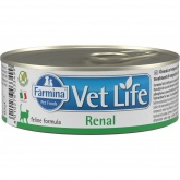 Farmina Vet Life Renal влажный корм для кошек, паштет, 85 г
