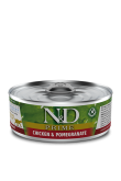 Farmina N&D Cat GF влажный корм для кошек с курицей и гранатом, 80 г