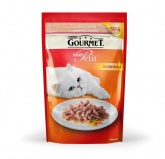 Gourmet Mon Petit для кошек лосось мягкая упаковка 50г