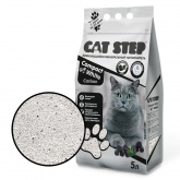 Наполнитель CAT STEP Compact White Carbon комкующийся минеральный 5 л