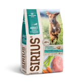 Sirius сухой корм для собак крупных пород с индейкой, 2 кг
