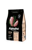 AlphaPet сухой корм для котят с цыплёнком, 400 г