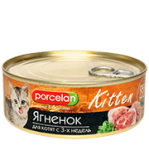 Porcelan 95% для котят ягнёнок 250г
