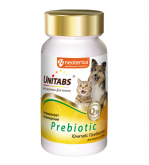 Unitabs Prebiotic для пищеварения собак и кошек 100 таблеток