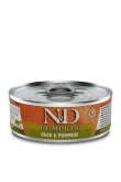 Farmina N&D Cat Pumpkin влажный корм для кошек, консервы с уткой, 80 г
