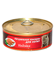 Porcelan для котят индейка 250г