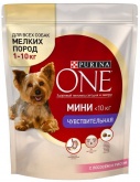 Влажный корм Purina One влаж. д/с Лосось Рис Морковь 100г