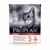 Pro Plan сухой корм для кошек с лососем и рисом, 400 г