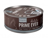 Prime Ever для кошек тунец с сибасом в желе 80г