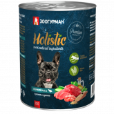 Влажный корм Зоогурман Holistic конс д/с Перепелка рис цук 350г