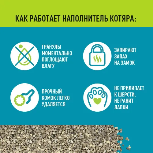 Наполнитель Котяра комкующийся 10 л