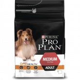 Сухой корм Purina Pro Plan для взрослых собак средних пород, курица с рисом, 3 кг