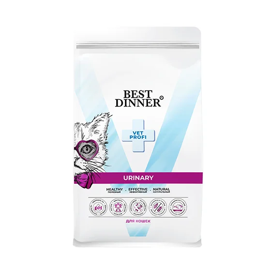 Best Dinner Vet Profi Urinary сухой корм для кошек для мочевыводящей системы, 400 г