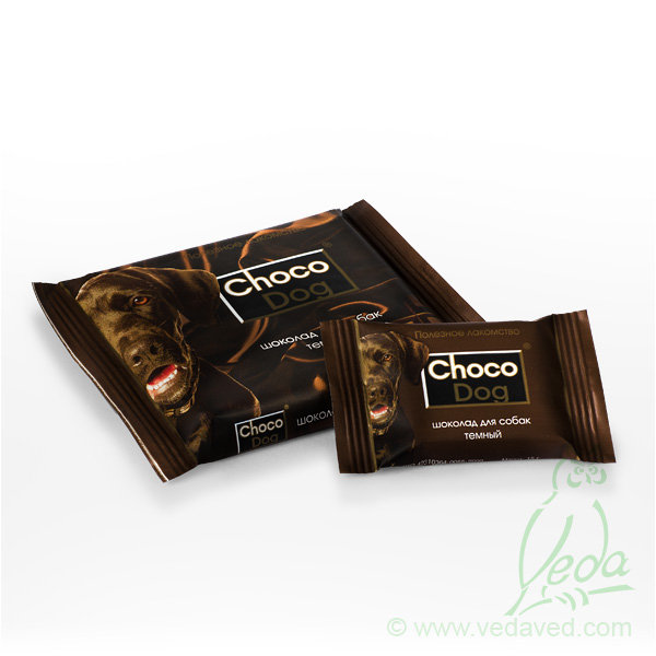 Шоколад Choco Dog черный 15г