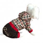 Дождевик Pet Fashion универсал, шоколад, 12