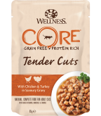 Wellness CORE влажный корм для кошек с курицей и индейкой, 85 г