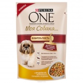 Влажный корм Purina One влаж. д/с Индейка Мор.Гор. в подл. 100г