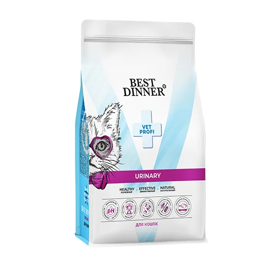 Best Dinner Vet Profi Urinary сухой корм для кошек для мочевыводящей системы, 400 г