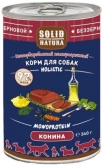 Solid Natura Holistic влажный корм для собак с кониной, 340 г
