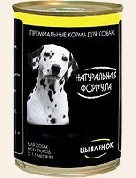 Влажный корм Натуральная формула д/соб. Цыпленок 410г