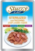 Stuzzy Cat для кошек для стерилизованных и кастрированных пауч с индейкой 100 г