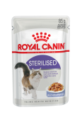 Royal Canin Sterilised влажный корм для стерилизованных кошек в желе, 85 г