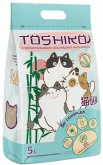 Наполнитель Toshiko комкующийся без запаха 1,9 кг 5 л