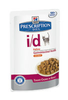Hill's (Хилс) Prescription Diet i/d диета для кошек пауч кусочки курочки в соусе 85г