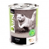 Darsi консервы "курица" для стерилизованных кошек, 340 г