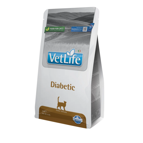 Сухой корм Farmina (Фармина) Vet Life Cat Diabetic при сахарном диабете 2 кг