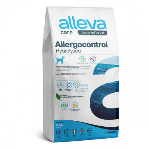 Alleva Care Allergy Control сухой корм для собак гипоаллергенный, 2 кг