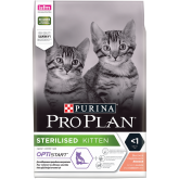 Purina Pro Plan (Пурина Про План) для стерилизованных котят, с лососем, 3 кг