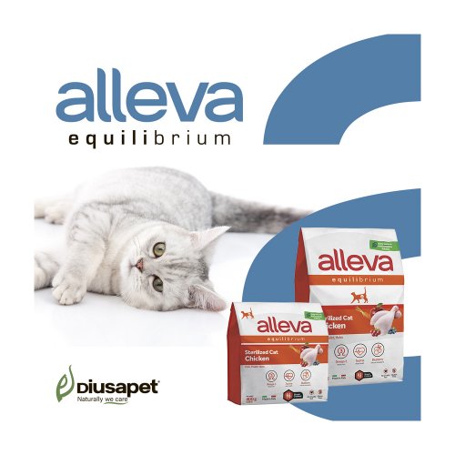 Alleva (Аллева)  Эквилибриум Sterilised для кошек 400г